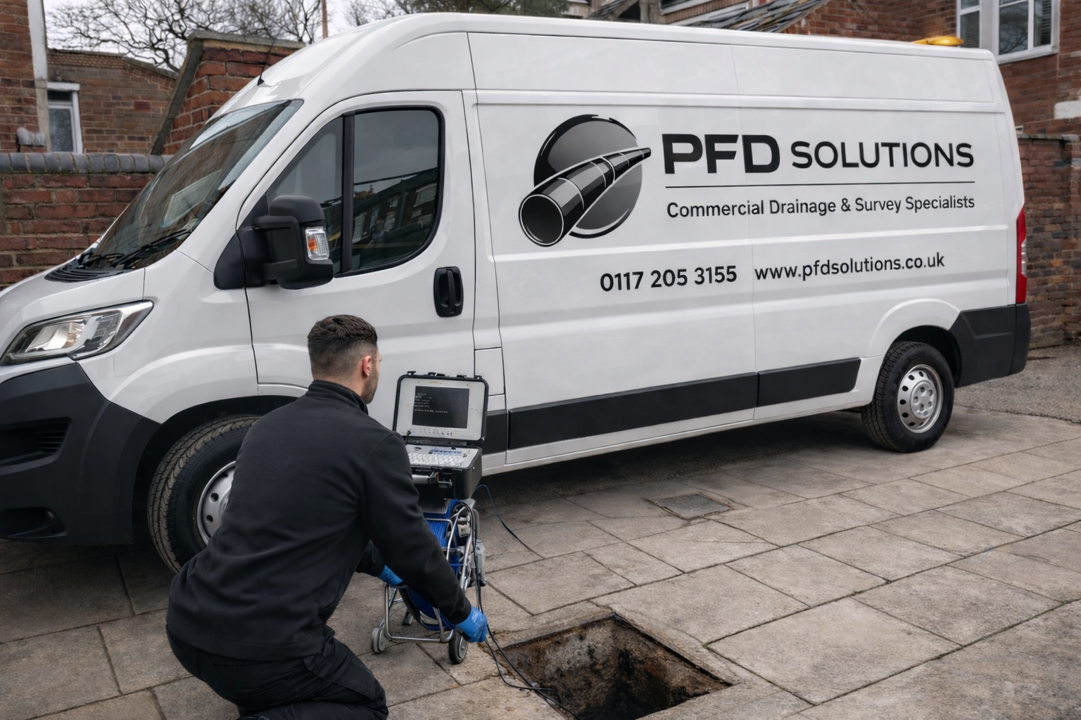 PFD Solutions drain unblocking in Bristol